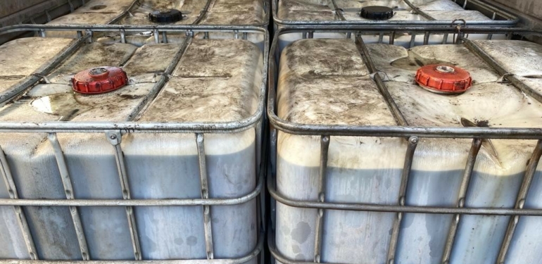 Mersin’de 12 ton kaçak akaryakıt ele geçirildi