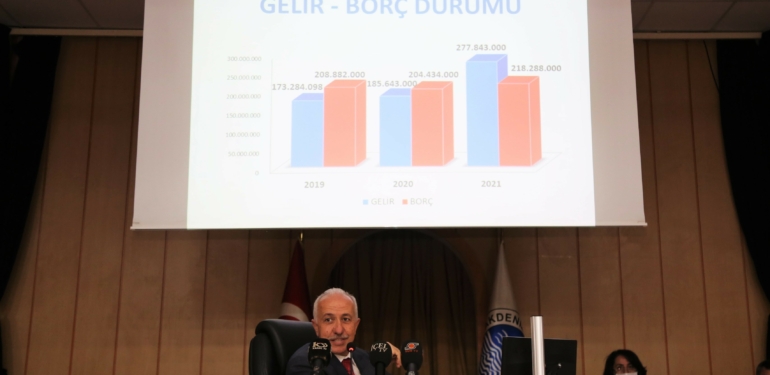 Başkan Gültak, ‘borç arttı’ iddialarına belgelerle yanıt verdi