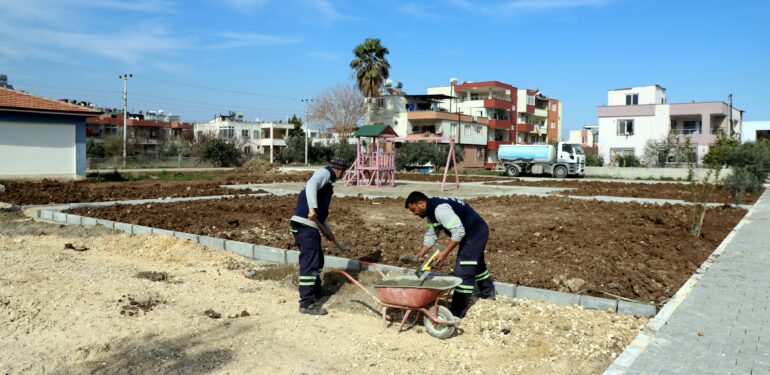 Akdeniz Belediyesi, Karaduvar’a yeni bir çocuk parkı yapıyor