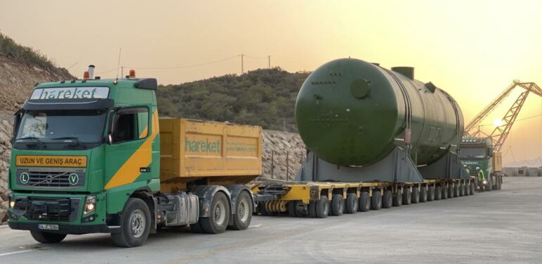 Akkuyu’nun buhar jeneratörü, reaktör ve kor tutucuları Türk firmasınca taşınıyor