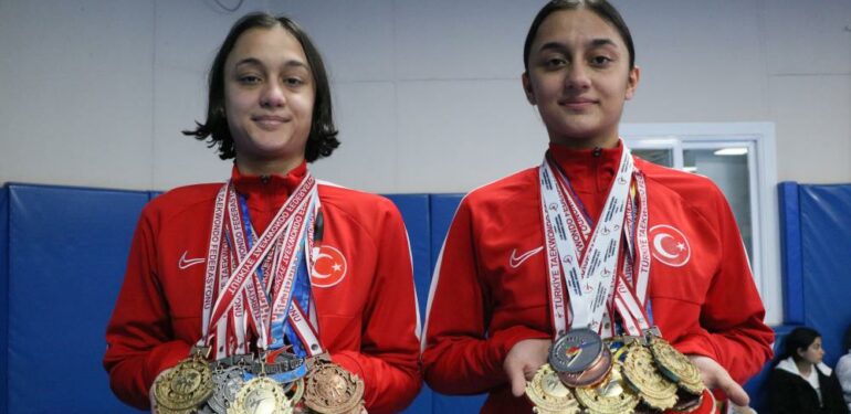 Kendilerini korumak için başladıkları sporda hedefleri olimpiyat şampiyonluğu