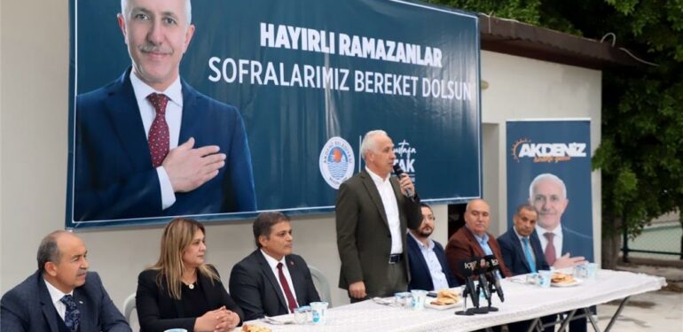 Akdeniz Belediye Başkanı Gültak: “4 yılda gelişmişlikte 20 sıra birden yükseldik”