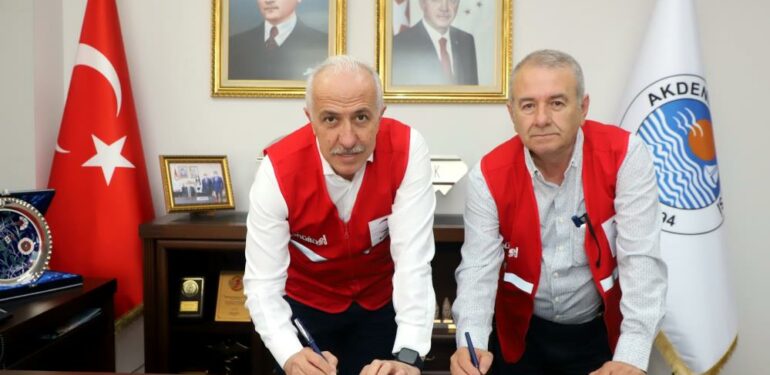 Akdeniz Belediyesinden Türk Kızılayı’na yer tahsisi