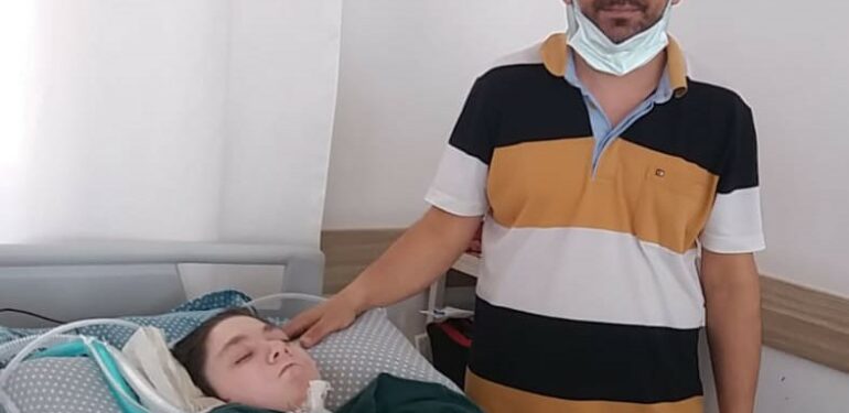 Irmakta boğulmaktan kurtarılan Deniz, iki yıldır yaşam mücadelesi veriyor