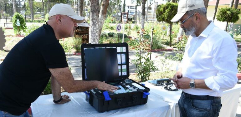 Tarsus Belediyesinden çiftçilere yerinde analiz hizmeti