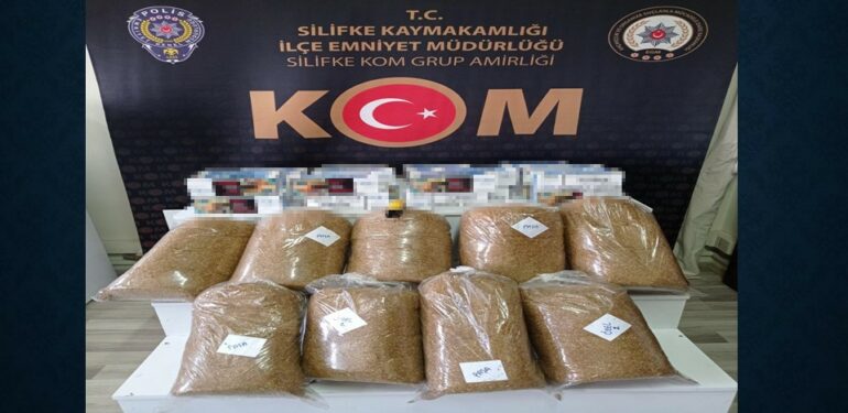Mersin’de gümrük kaçağı sigara operasyonu