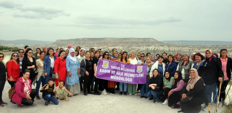 Tarsus Belediyesinden kadınlara Kapadokya gezisi