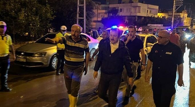 Vali Pehlivan, kuvvetli yağış uyarılarının ardından sahaya indi