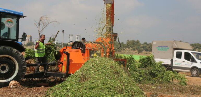 Toroslar Belediyesi, organik atıkları gübreye dönüştürüyor