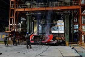 AKKUYU NGS'NİN 4'ÜNCÜ ÜNİTESİNE AİT REAKTÖR TABANININ HAM PARÇASI YAPILDI