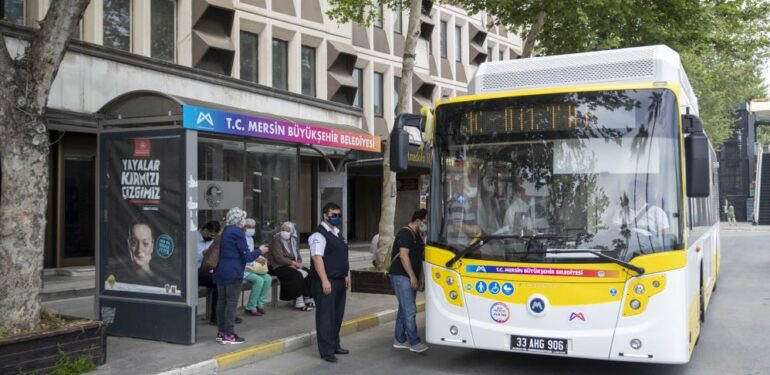 Mersin’de otobüsler bayram süresince ücretsiz
