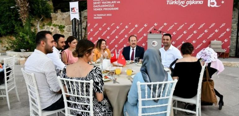 Vali Pehlivan, şehit aileleri ve gazilerle bir araya geldi