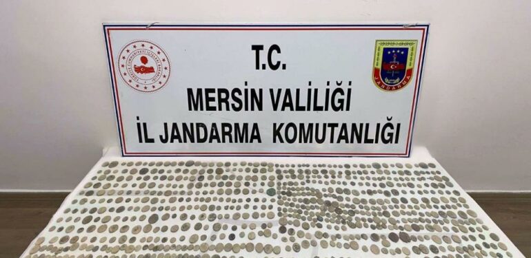 Mersin’de tarihi eser operasyonu