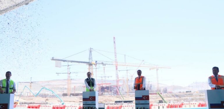 Akkuyu’da son reaktörün temeli atıldı