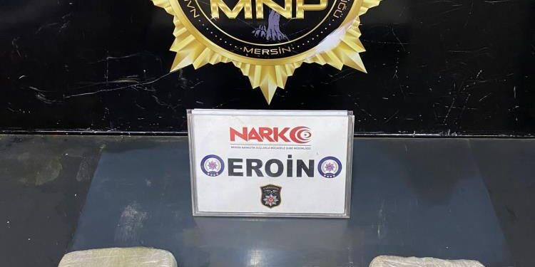 Motorda 2 kilo eroin ele geçirildi