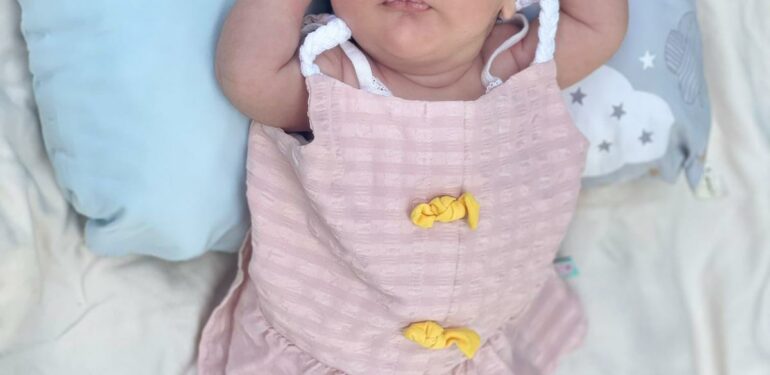 SMA hastası minik Kumsal yardım bekliyor