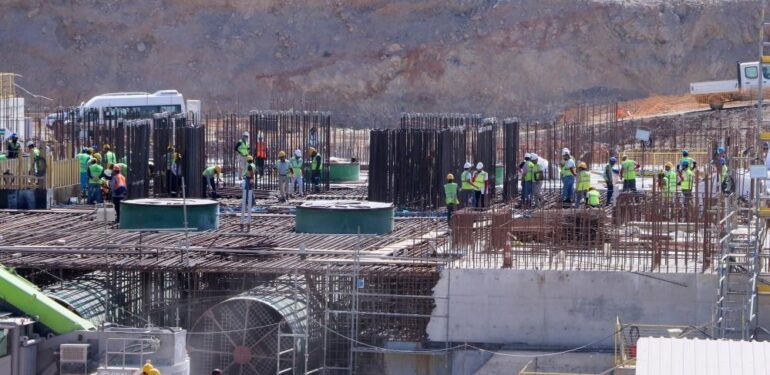 Akkuyu NGS sahasında çalışmalar hız kesmeden sürüyor