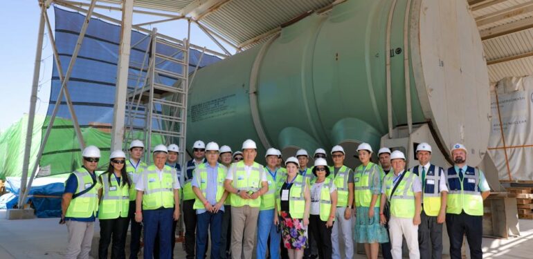 Kazakistan Cumhuriyeti heyeti, Akkuyu NGS’de incelemelerde bulundu