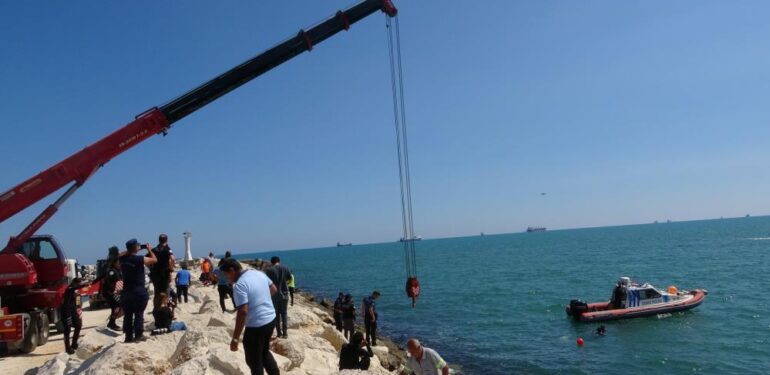 Boğulan gencin cansız bedenine ulaşıldı