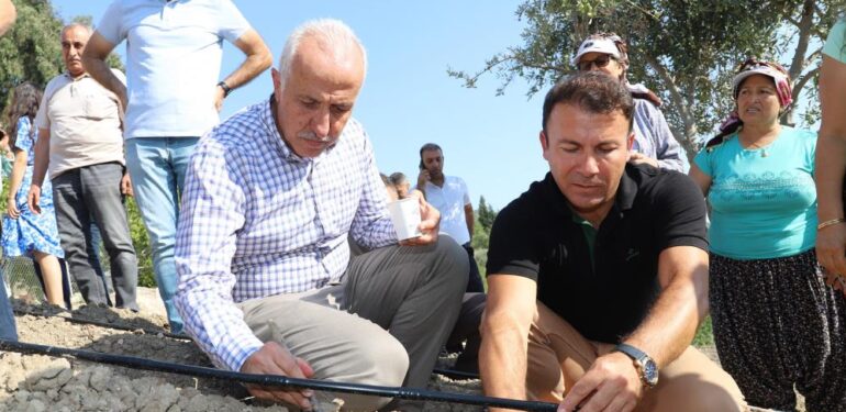 Şifalı bitki olarak bilinen ‘şevketi bostan’ tohumları Akdeniz’de toprakla buluştu