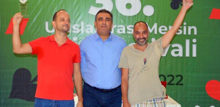 36. Uluslararası Mersin Briç Festivali sona erdi