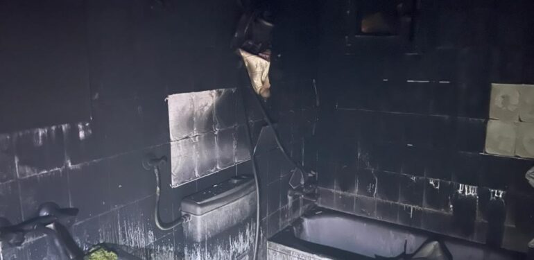 Mersin’de ev yangınında yaşlı adam hayatını kaybetti