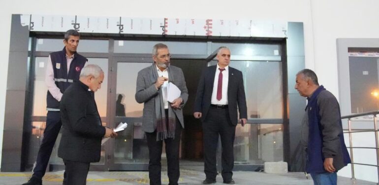 Bozdoğan, tamamlanan ve devam eden proje alanlarını inceledi