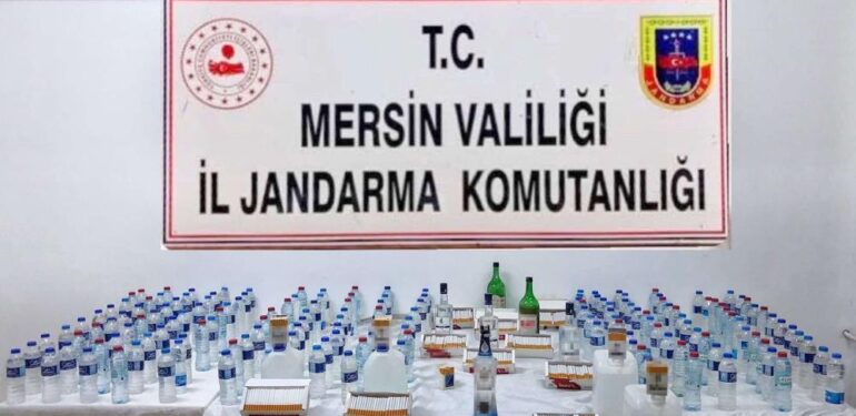 Mersin’de yılbaşı öncesi sahte içki operasyonu