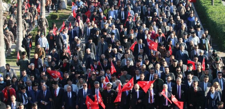 Mersin’de kurtuluş coşkusu