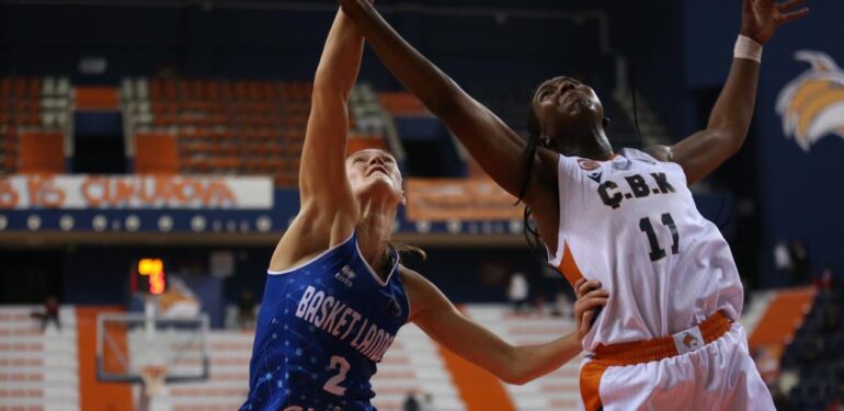 Çukurova Basketbol, Basket Landes’i rahat geçti