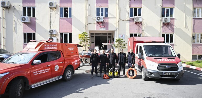 Mersinli dalgıçlar Şanlıurfa’da arama kurtarma çalışmalarına katılacak