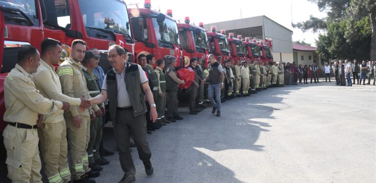 Yangınla mücadelede araç filosu güçlendirildi