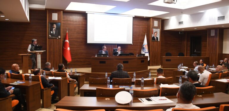 Orman Yangınlarıyla Mücadele Komisyonu toplandı