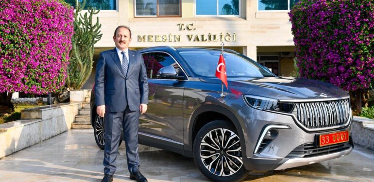 Valiliğin yeni makam aracı TOGG
