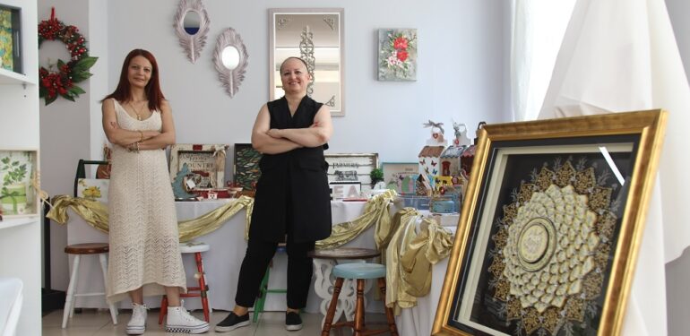 Girişimci kadınlar kurs merkezi açtı