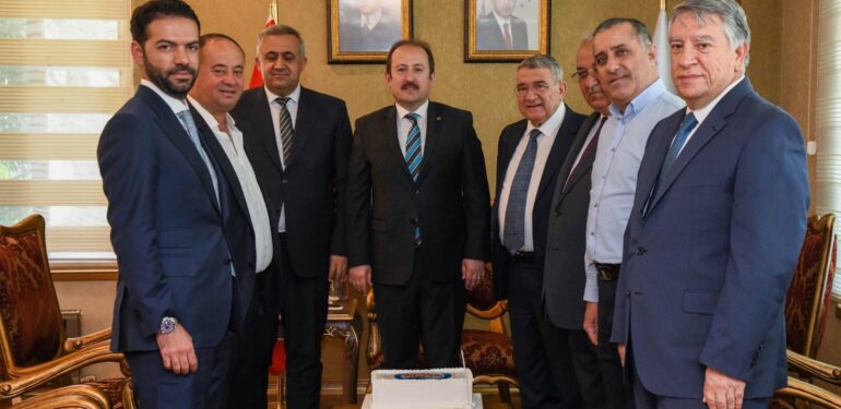 Vali Pehlivan, MTB heyeti ile görüştü
