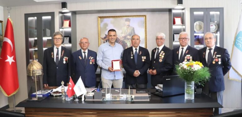 Gazilerden Silifke Belediyesine ziyaret