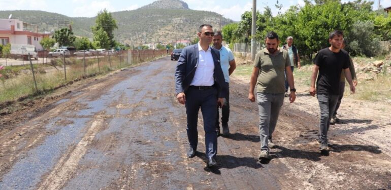 Altunok, “Asfaltsız Yolumuz Kalmayacak”