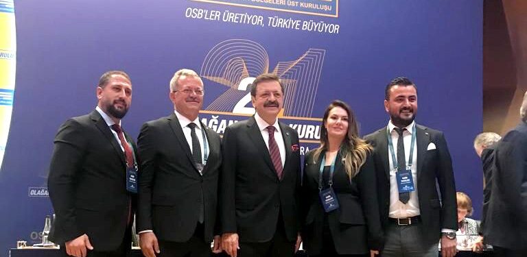 MTOSB BAŞKANI SABRİ TEKLİ, OSBÜK YÖNETİMİNE YENİDEN SEÇİLDİ