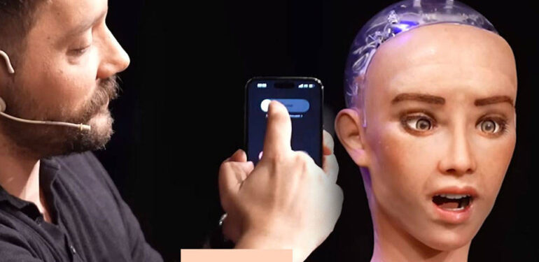 SOSYAL MEDYA OĞUZHAN UĞUR’UN PROGRAMINA KATILAN ROBOT SOPHİA’YI KONUŞUYOR