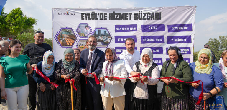 TARSUS KÖYLERİNDE SOSYAL TESİS AĞI GENİŞLİYOR