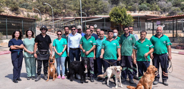 BÜYÜKŞEHİR PERSONELİ; CAN DOSTLARLA CANA YAKIN İLETİŞİM KURUYOR