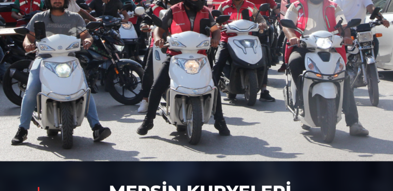 Mersin Kuryeleri, Kaybettikleri Dostları İçin Konvoy Düzenledi