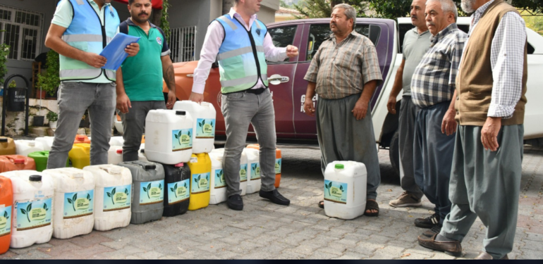 YENİŞEHİR ORGANİK GÜBRE DAĞITIMINA DEVAM EDİYOR