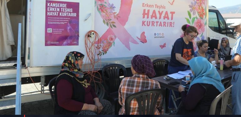 KETEM Deprem Bölgesindeki Vatandaşlara Kanser Taraması Yaptı