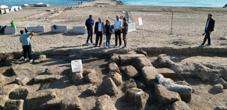 SOLİ POMPEIPOLIS’TE KAZILAR DEVAM EDİYOR