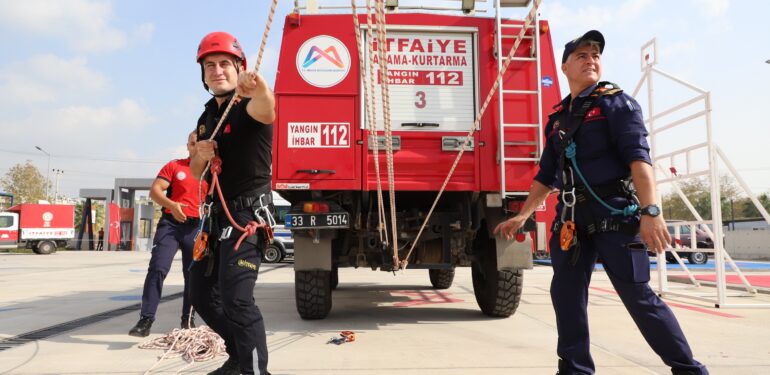 BÜYÜKŞEHİR, ETKİLİ EĞİTİMLE YETKİN İTFAİYE ERİ YETİŞTİRİYOR