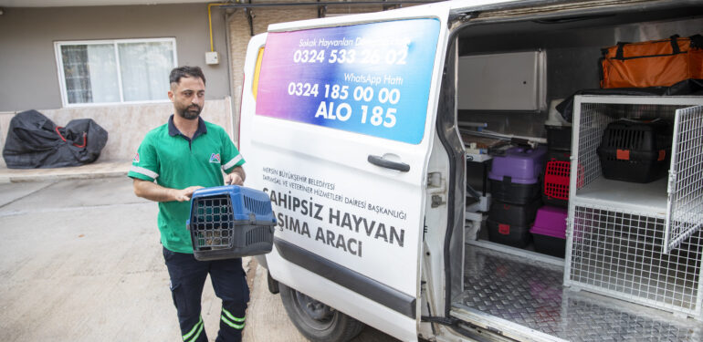 BÜYÜKŞEHİR’DE HAYVAN AMBULANSI SAYISI 5’E ÇIKARILDI