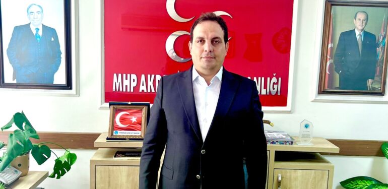 MHP Akdeniz İlçe Başkanı Ali Ateş’ten 10 Kasım Mesajı