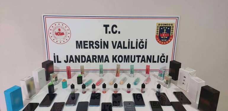 Mersin’de kaçakçılık operasyonu: 1 gözaltı